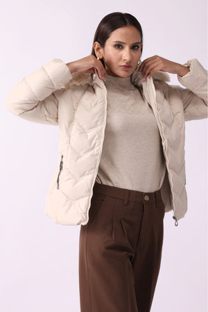 Women Puffer Jacket - Negative Apparel