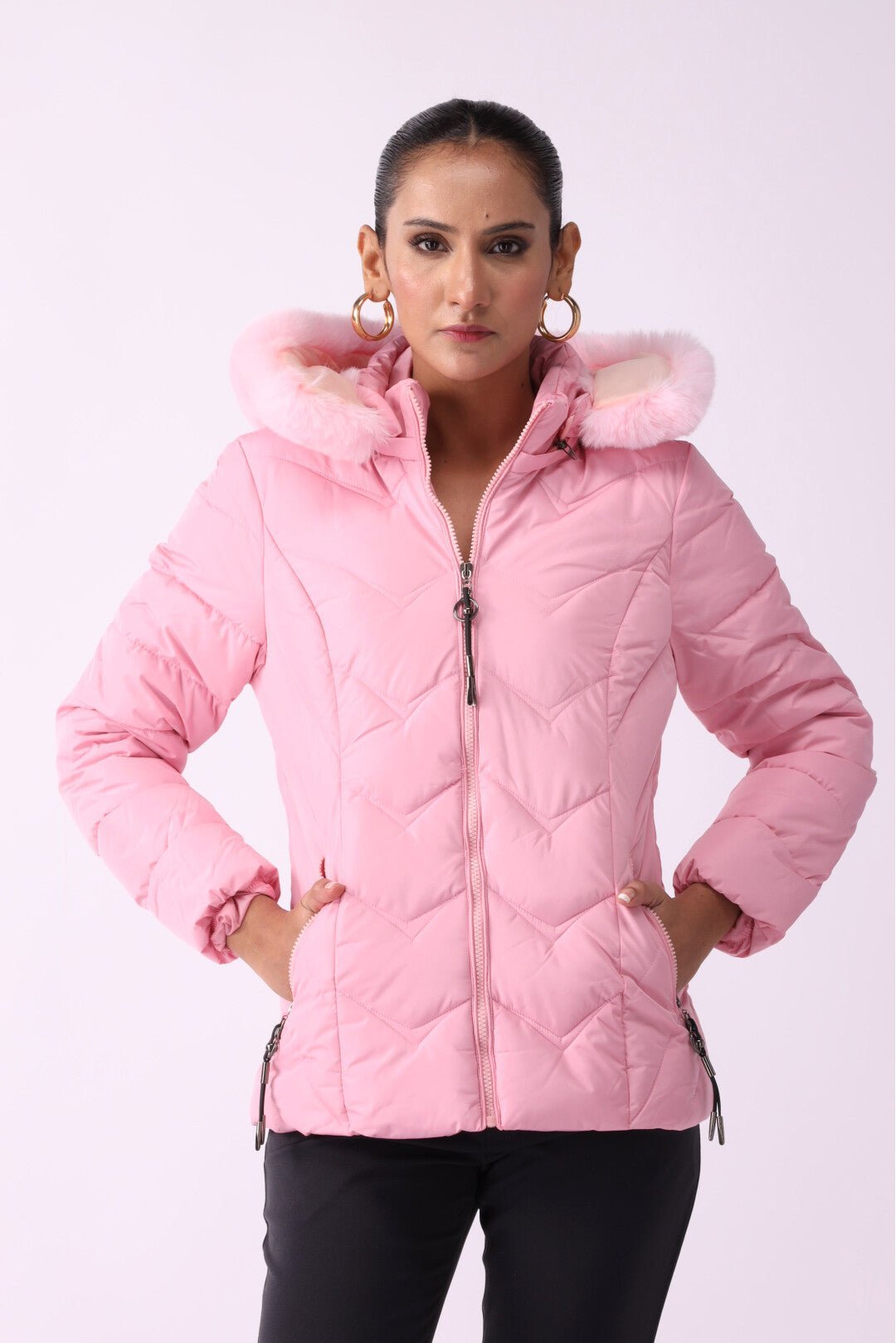 Women Puffer Jacket - Negative Apparel