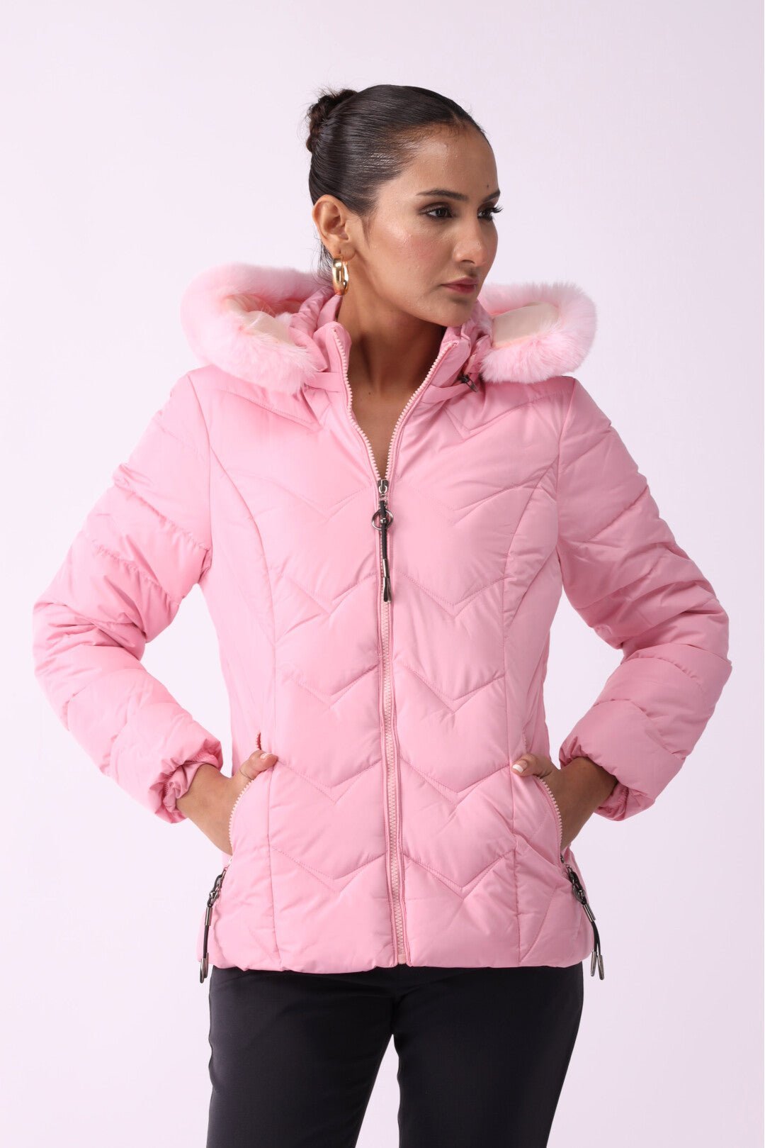 Women Puffer Jacket - Negative Apparel