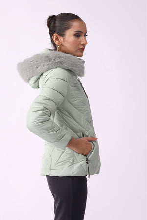 Women Puffer Jacket - Negative Apparel