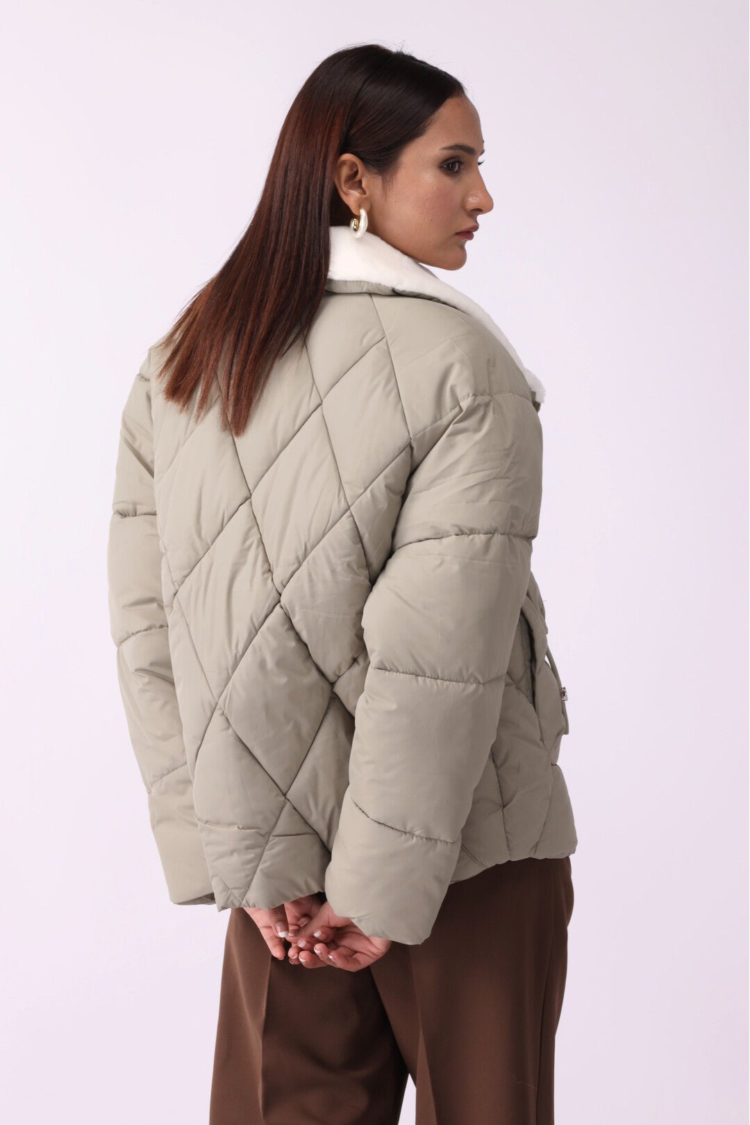 Women Puffer Jacket - Negative Apparel