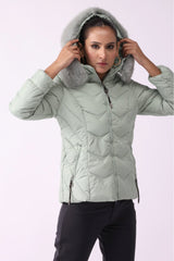 Women Puffer Jacket - Negative Apparel