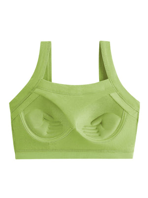 Women's Padded Sports Bra Tank Top, No Steel Ring - Negative Apparel