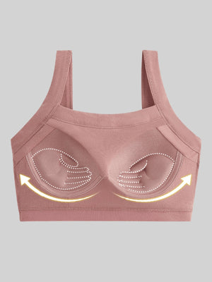 Women's Padded Sports Bra Tank Top, No Steel Ring - Negative Apparel